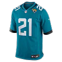 Zennovawear Christian Braswell Jacksonville Jaguars Team Game Jersey - Teal