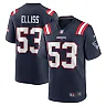 Zennovawear Christian Elliss New England Patriots Game Jersey - Navy