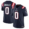 Zennovawear Christian Gonzalez New England Patriots Vapor FUSE. Limited Jersey - Navy