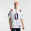 Zennovawear Christian Gonzalez New England Patriots Game Jersey - White