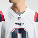 Zennovawear Christian Gonzalez New England Patriots Game Jersey - White