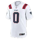 Zennovawear Christian Gonzalez New England Patriots Game Jersey - White