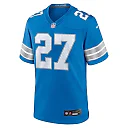 Zennovawear Christian Izien Detroit Lions Team Game Jersey - Blue