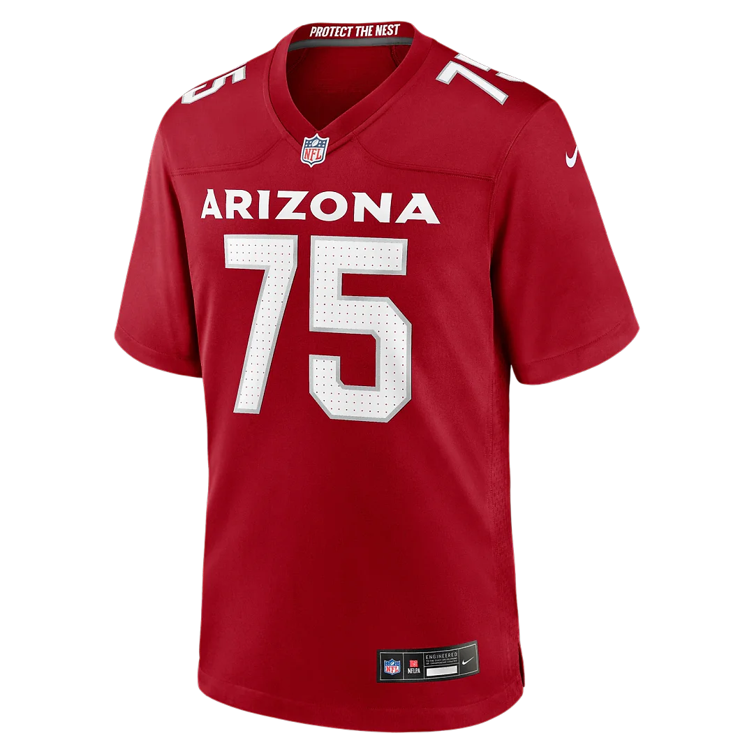 Zennovawear Christian Jones Arizona Cardinals Team Game Jersey - Cardinal