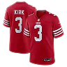 Zennovawear Christian Kirk San Francisco 49ers Team Game Jersey - Scarlet