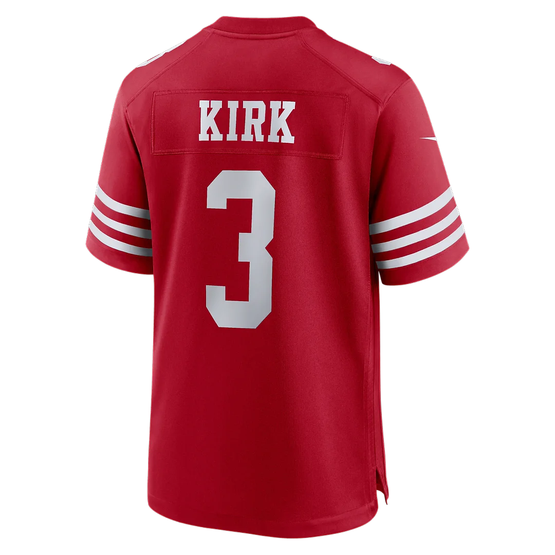 Zennovawear Christian Kirk San Francisco 49ers Team Game Jersey - Scarlet