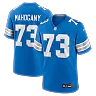 Zennovawear Christian Mahogany Detroit Lions Team Game Jersey - Blue
