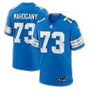 Zennovawear Christian Mahogany Detroit Lions Team Game Jersey - Blue