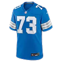 Zennovawear Christian Mahogany Detroit Lions Team Game Jersey - Blue