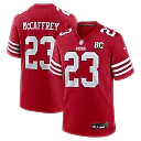 Zennovawear Christian McCaffrey San Francisco 49ers 80th Anniversary Game Jersey - Scarlet