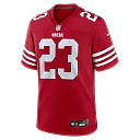 Zennovawear Christian McCaffrey San Francisco 49ers Game Player Jersey - Scarlet