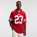 Zennovawear Christian McCaffrey San Francisco 49ers Game Player Jersey - Scarlet