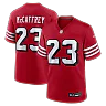 Zennovawear Christian McCaffrey San Francisco 49ers Alternate Game Player Jersey - Scarlet