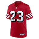 Zennovawear Christian McCaffrey San Francisco 49ers Alternate Game Player Jersey - Scarlet