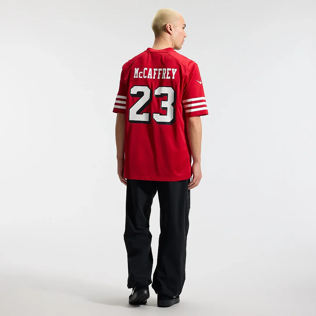 Zennovawear Christian McCaffrey San Francisco 49ers Alternate Game Player Jersey - Scarlet
