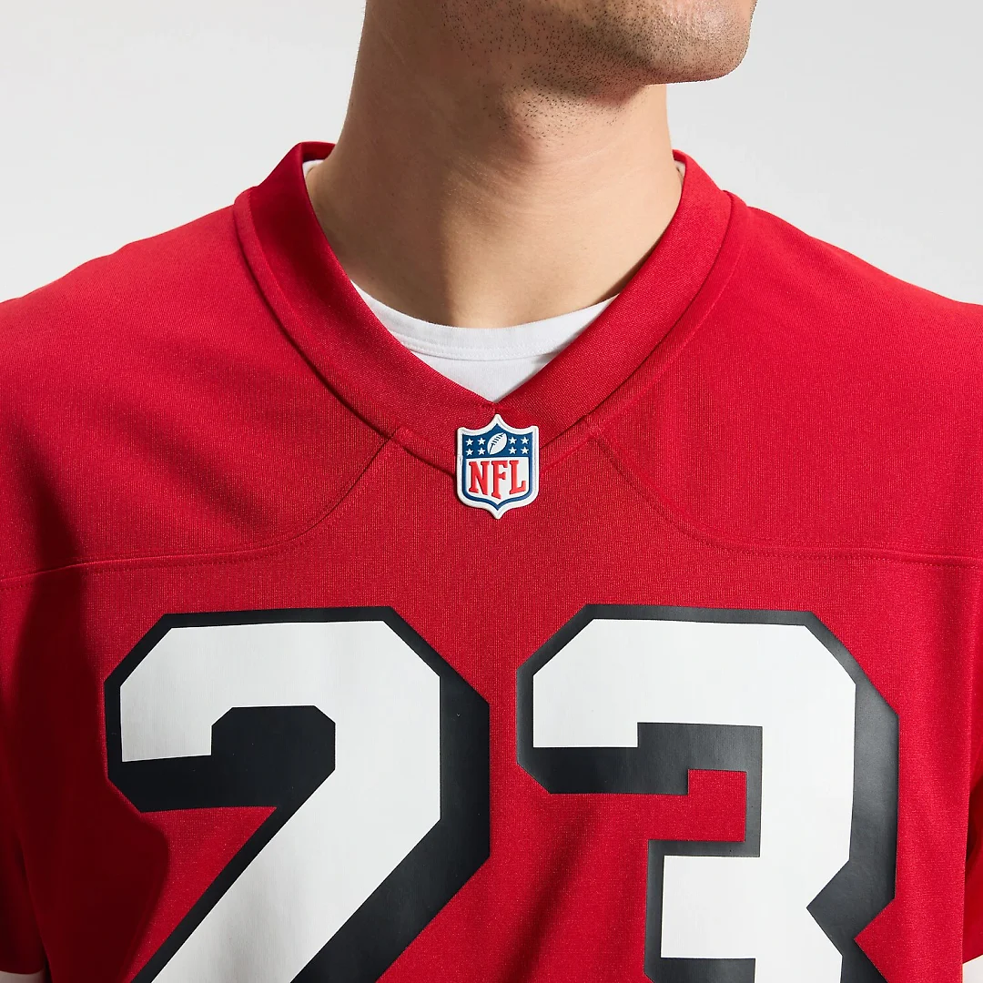 Zennovawear Christian McCaffrey San Francisco 49ers Alternate Game Player Jersey - Scarlet