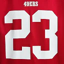 Zennovawear Christian McCaffrey San Francisco 49ers Game Player Jersey - Scarlet