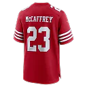 Zennovawear Christian McCaffrey San Francisco 49ers 80th Anniversary Game Jersey - Scarlet