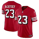 Zennovawear Christian McCaffrey San Francisco 49ers Vapor FUSE. Limited Jersey - Scarlet