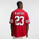Zennovawear Christian McCaffrey San Francisco 49ers Game Player Jersey - Scarlet