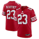 Zennovawear Christian McCaffrey San Francisco 49ers Game Player Jersey - Scarlet