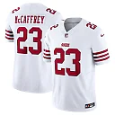 Zennovawear Christian McCaffrey San Francisco 49ers Vapor FUSE. Limited Jersey - White