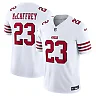 Zennovawear Christian McCaffrey San Francisco 49ers Vapor FUSE. Limited Jersey - White