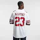Zennovawear Christian McCaffrey San Francisco 49ers Game Player Jersey - White