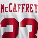 Zennovawear Christian McCaffrey San Francisco 49ers Game Player Jersey - White