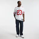 Zennovawear Christian McCaffrey San Francisco 49ers Game Player Jersey - White