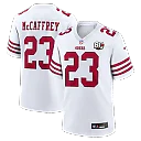 Zennovawear Christian McCaffrey San Francisco 49ers 80th Anniversary Game Jersey - White