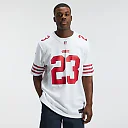 Zennovawear Christian McCaffrey San Francisco 49ers Game Player Jersey - White