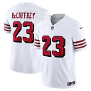 Zennovawear Christian McCaffrey San Francisco 49ers Vapor FUSE. Limited 2nd Alternate Jersey - White