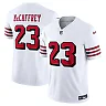 Zennovawear Christian McCaffrey San Francisco 49ers Vapor FUSE. Limited 2nd Alternate Jersey - White
