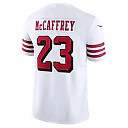 Zennovawear Christian McCaffrey San Francisco 49ers Vapor FUSE. Limited 2nd Alternate Jersey - White