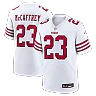 Zennovawear Christian McCaffrey San Francisco 49ers Game Player Jersey - White