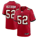 Zennovawear Christian Rozeboom Tampa Bay Buccaneers Team Game Jersey - Red