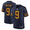 Zennovawear Christian Watson Green Bay Packers The 1923 Classic Game Jersey - Navy