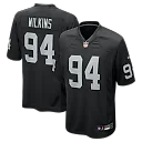 Zennovawear Christian Wilkins Las Vegas Raiders Team Game Jersey - Black