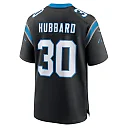 Zennovawear Chuba Hubbard Carolina Panthers Team Game Jersey - Black