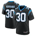 Zennovawear Chuba Hubbard Carolina Panthers Team Game Jersey - Black