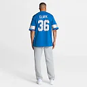 Zennovawear Chuck Clark Detroit Lions Team Game Jersey - Blue