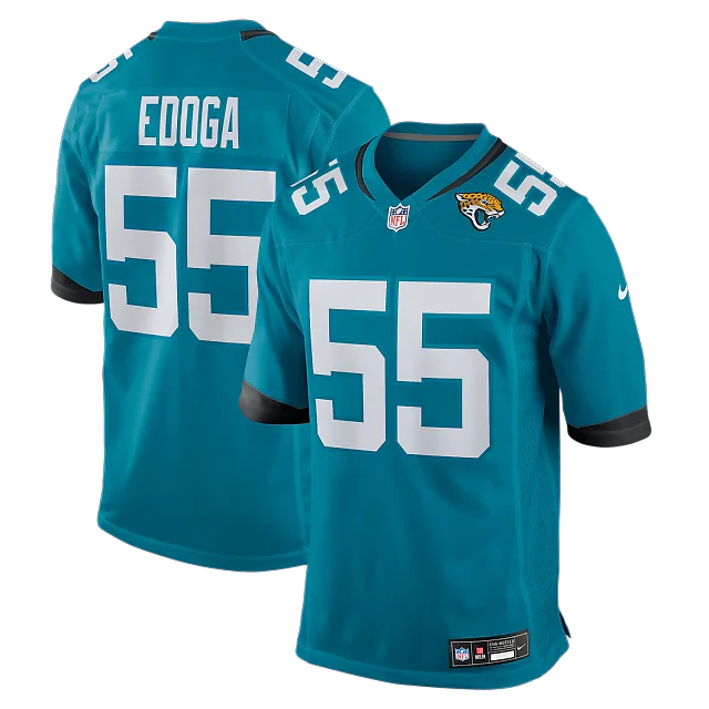 Zennovawear Chuma Edoga Jacksonville Jaguars Team Game Jersey - Teal