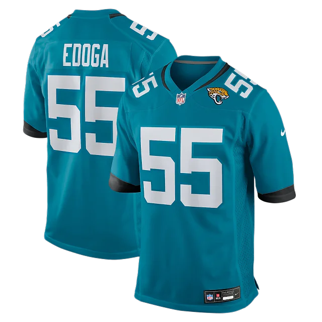 Zennovawear Chuma Edoga Jacksonville Jaguars Team Game Jersey - Teal