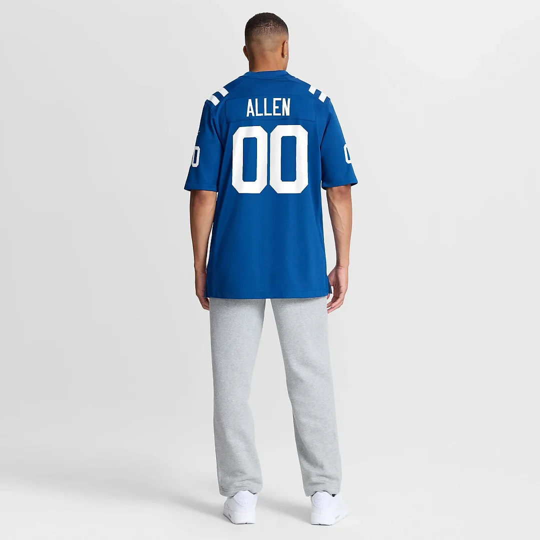 Zennovawear CJ Allen Indianapolis Colts Game Jersey - Royal