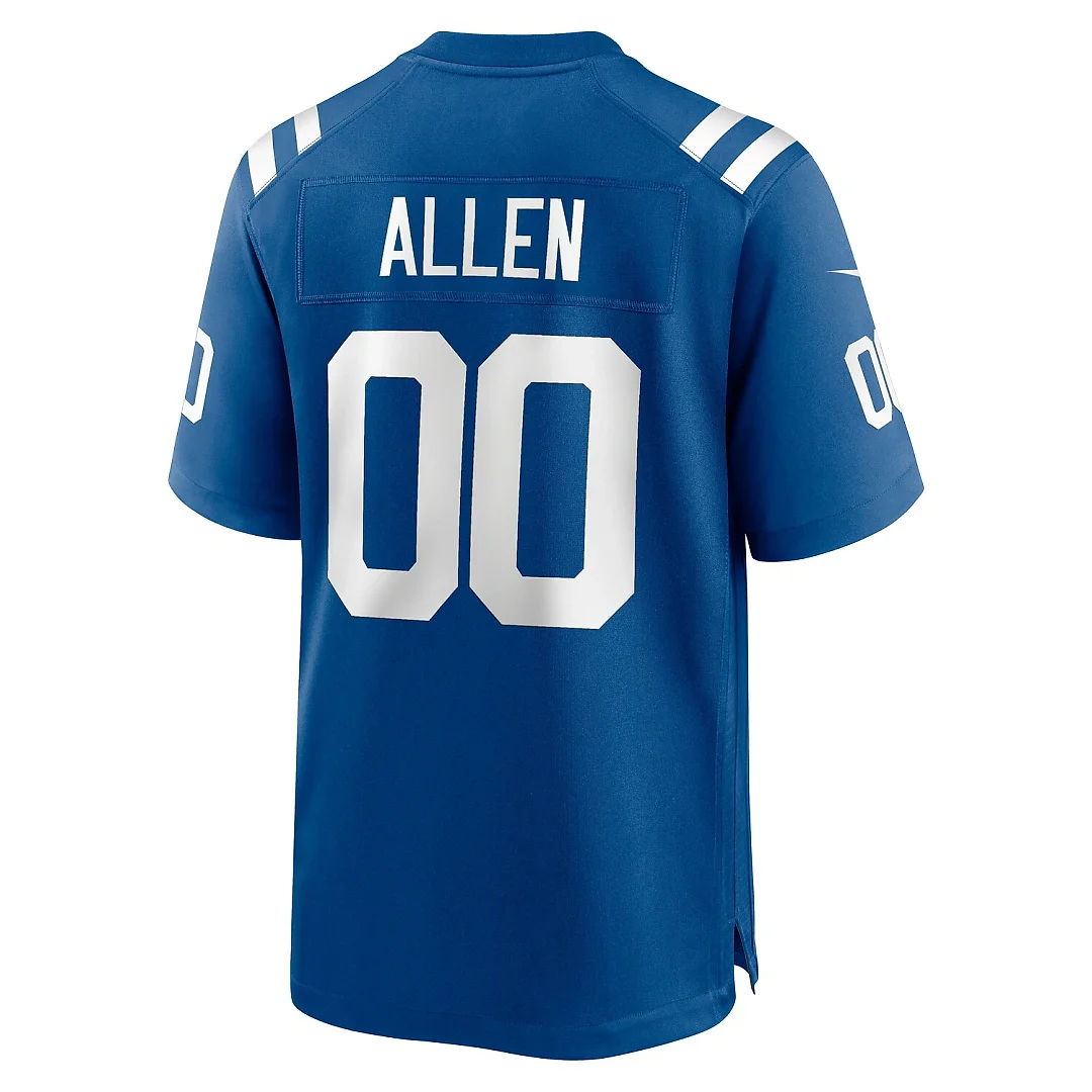 Zennovawear CJ Allen Indianapolis Colts Game Jersey - Royal