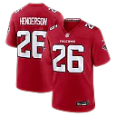 Zennovawear CJ Henderson Atlanta Falcons Team Game Jersey - Red