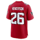 Zennovawear CJ Henderson Atlanta Falcons Team Game Jersey - Red