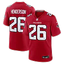 Zennovawear CJ Henderson Atlanta Falcons Team Game Jersey - Red