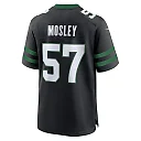 Zennovawear C.J. Mosley New York Jets Alternate Game Jersey - Legacy Black